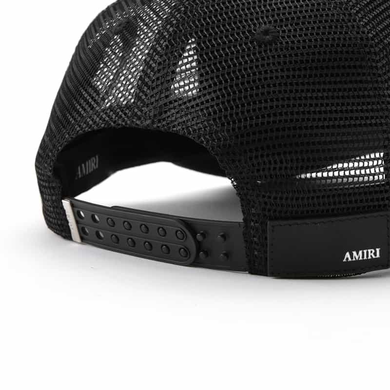 AMIRI AMIRI＜アミリ＞ ロゴ入りキャップ BLACK