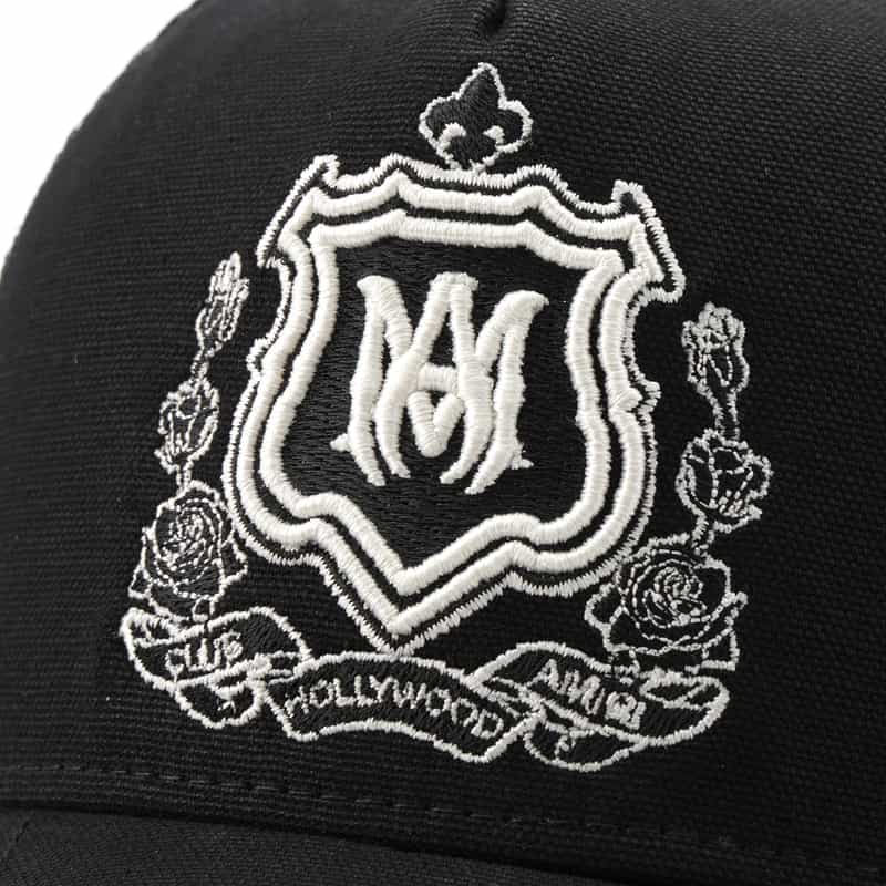 AMIRI AMIRI＜アミリ＞ ロゴ入りキャップ BLACK