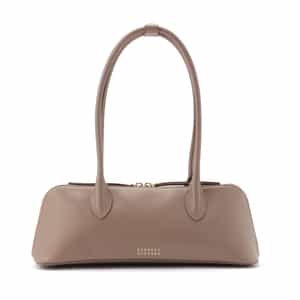 レザー ロングハンドルバッグ