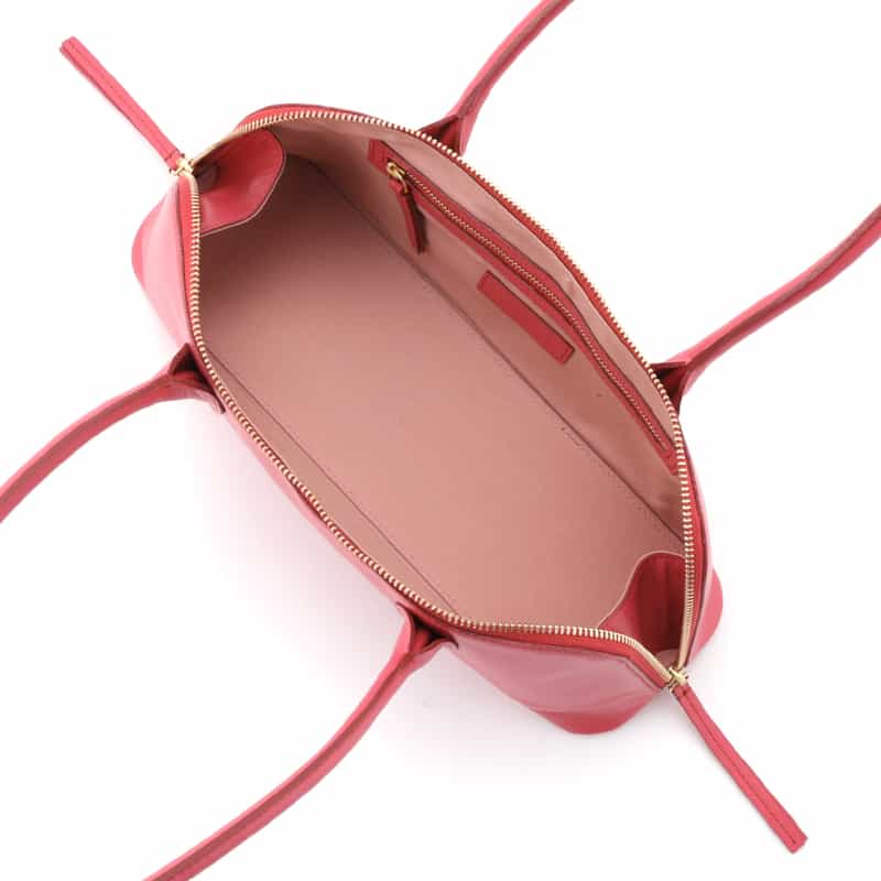 BARNEYS NEW YORK レザー ロングハンドルバッグ PINK