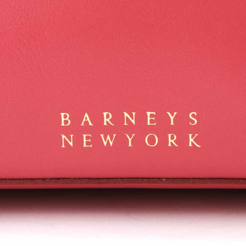 BARNEYS NEW YORK レザー ロングハンドルバッグ PINK