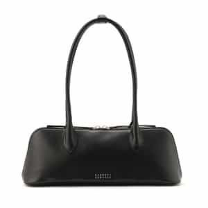 レザー ロングハンドルバッグ