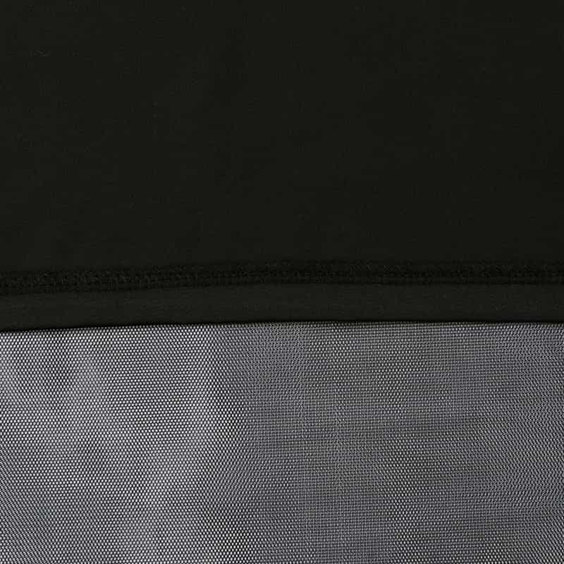 BARNEYS NEW YORK コンビネーション ジャガードニットドレス BLACK