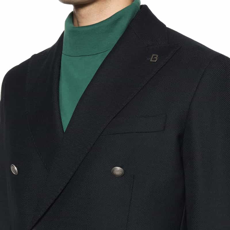 BRERAS BRERAS＜ブレラス＞ ダブルブレストジャケット"FIRENZE" NAVY