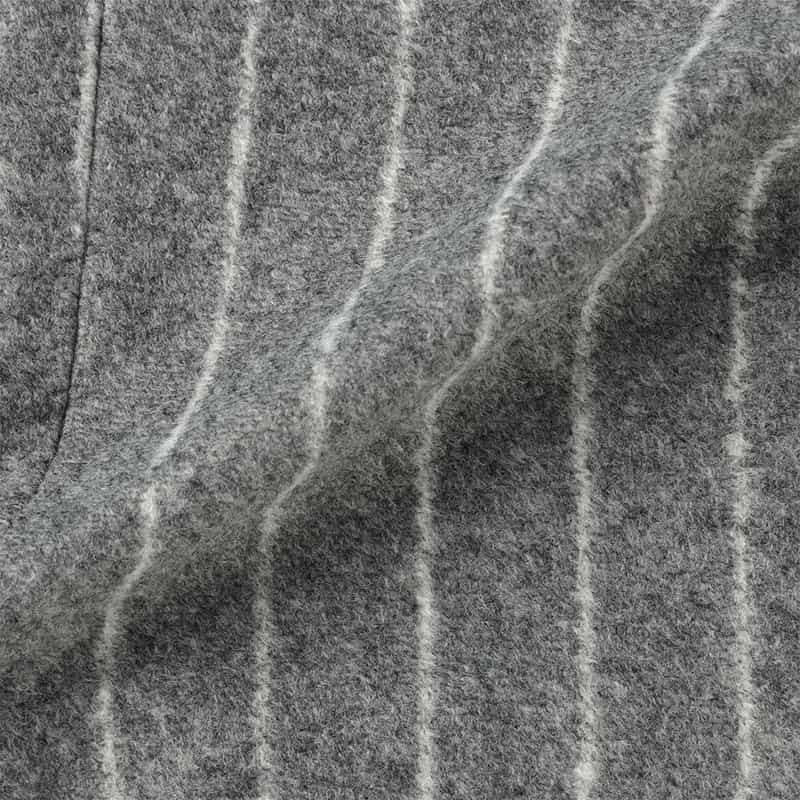 BRERAS BRERAS＜ブレラス＞ ストライプ柄テーラードジャケット"VENEZIA" GRAY