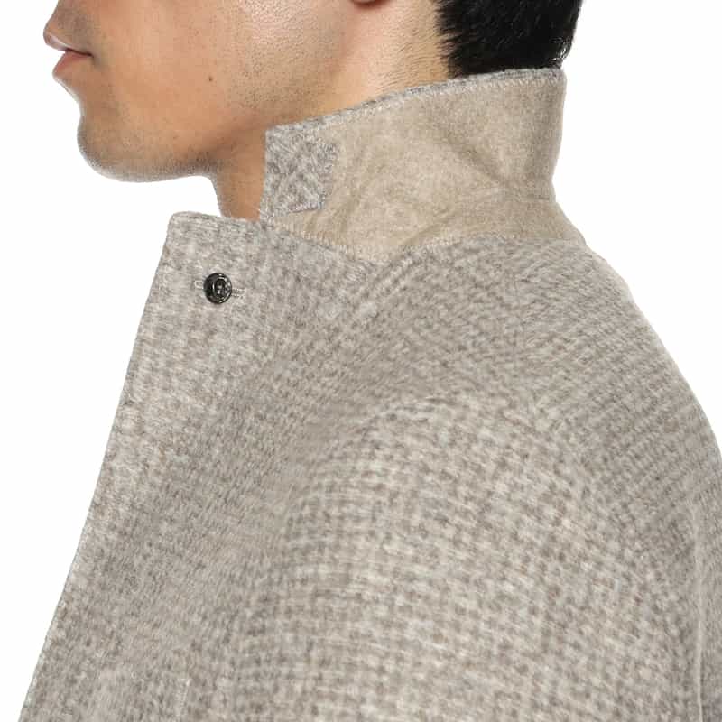 BRERAS BRERAS＜ブレラス＞ 千鳥柄テーラードジャケット"VENEZIA" BEIGE