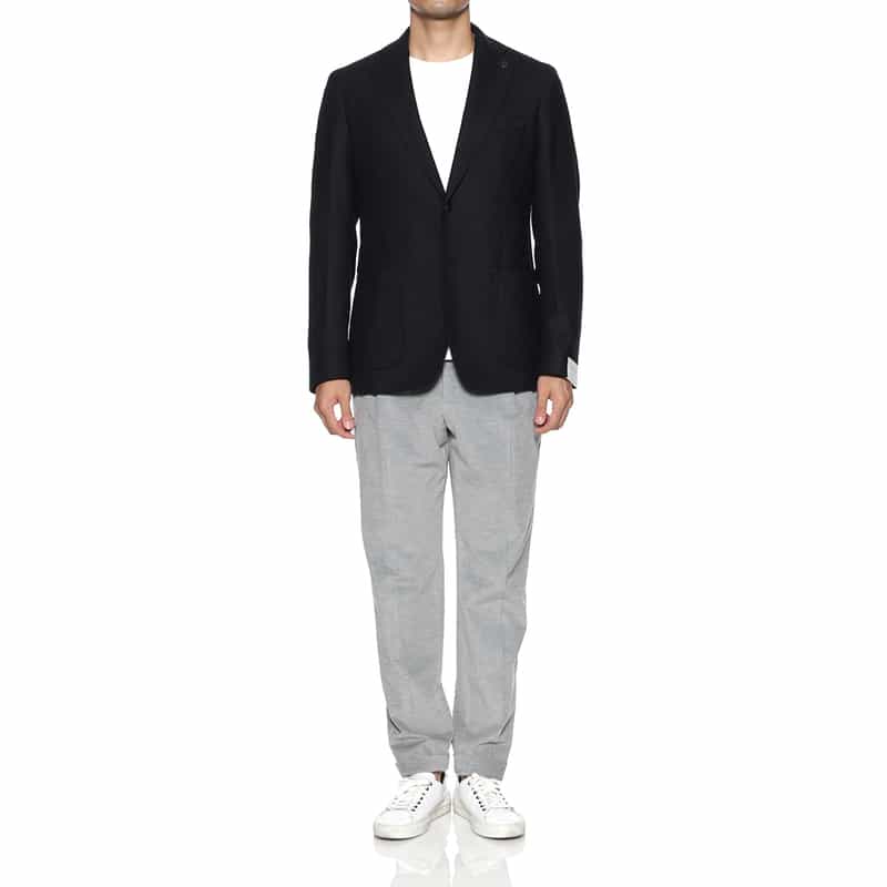 BRERAS BRERAS＜ブレラス＞ ストレッチ素材テーラードジャケット"VENEZIA" NAVY