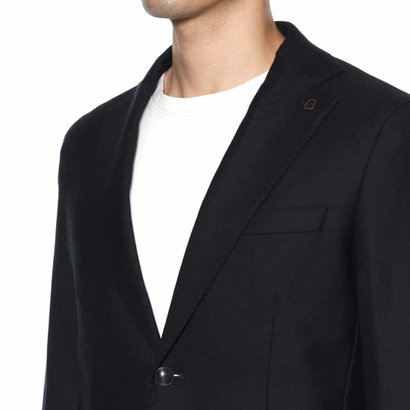 BRERAS BRERAS＜ブレラス＞ ストレッチ素材テーラードジャケット"VENEZIA" NAVY