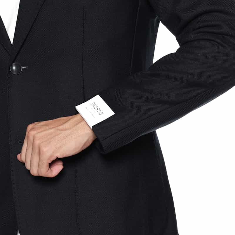 BRERAS BRERAS＜ブレラス＞ ストレッチ素材テーラードジャケット"VENEZIA" NAVY