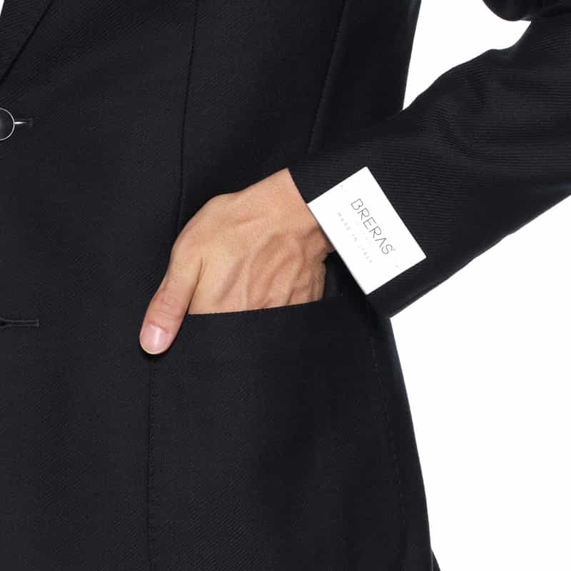 BRERAS BRERAS＜ブレラス＞ ストレッチ素材テーラードジャケット"VENEZIA" NAVY