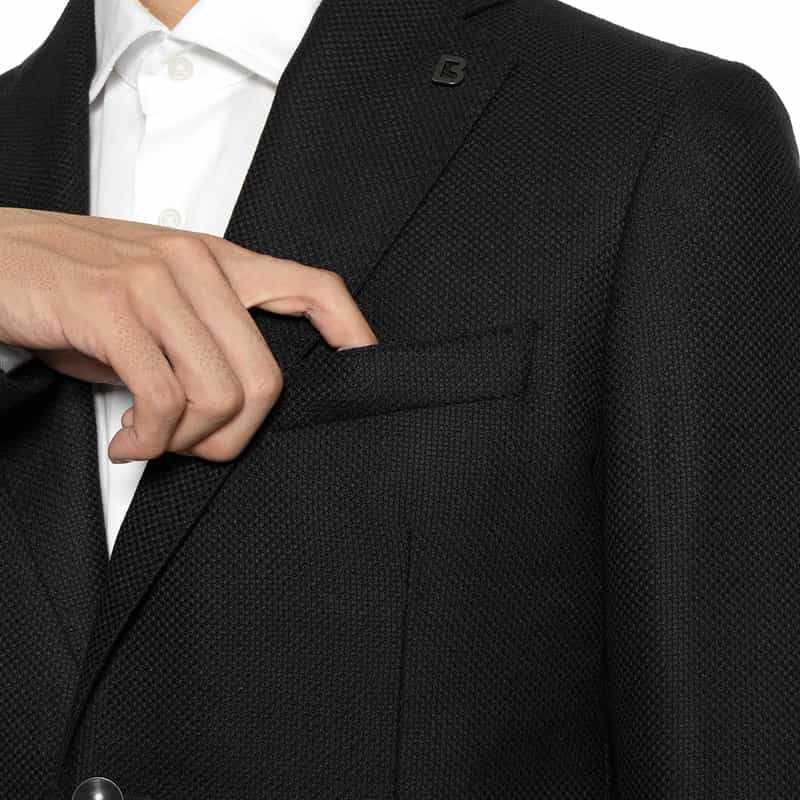 BRERAS BRERAS＜ブレラス＞ テーラードジャケット"VENEZIA" BLACK