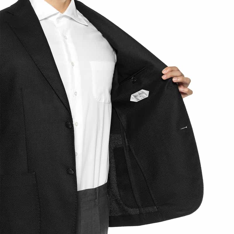 BRERAS BRERAS＜ブレラス＞ テーラードジャケット"VENEZIA" BLACK