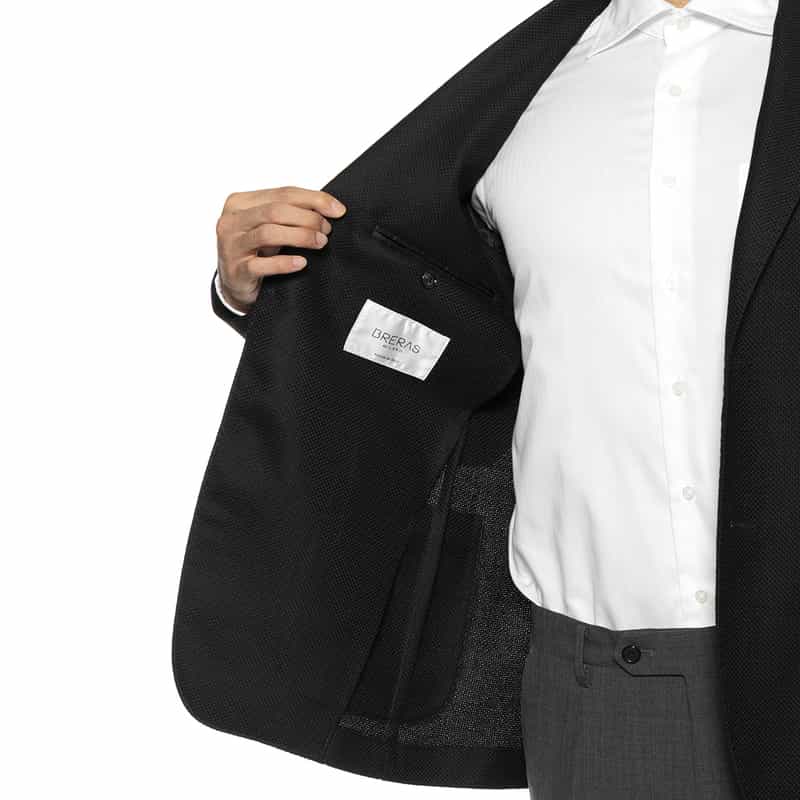 BRERAS BRERAS＜ブレラス＞ テーラードジャケット"VENEZIA" BLACK