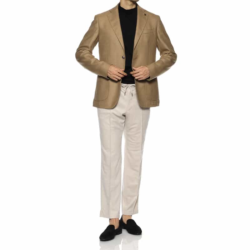 BRERAS BRERAS＜ブレラス＞ テーラードジャケット"VENEZIA" CAMEL