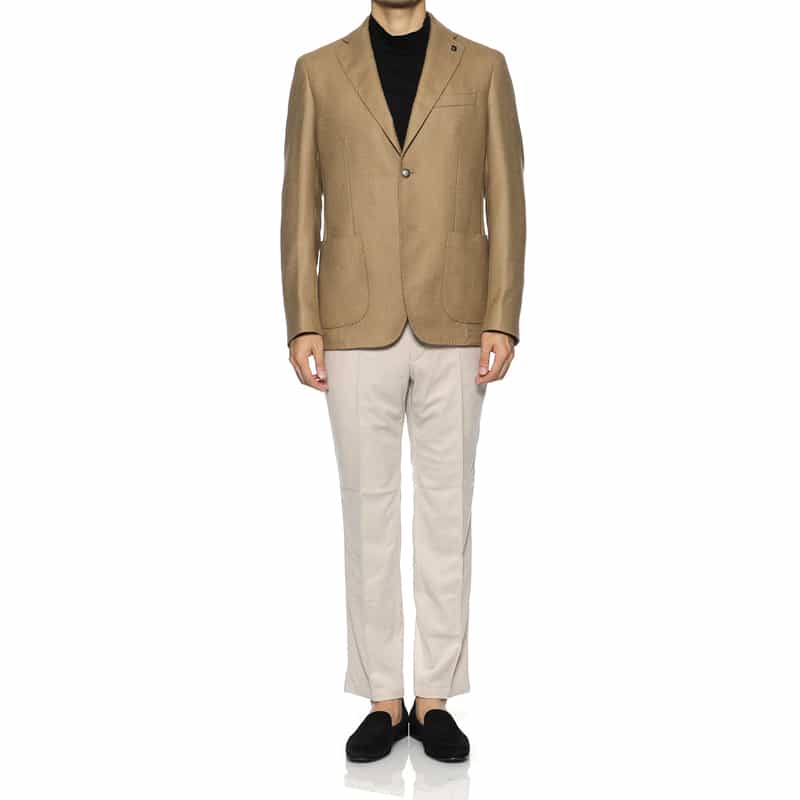 BRERAS BRERAS＜ブレラス＞ テーラードジャケット"VENEZIA" CAMEL