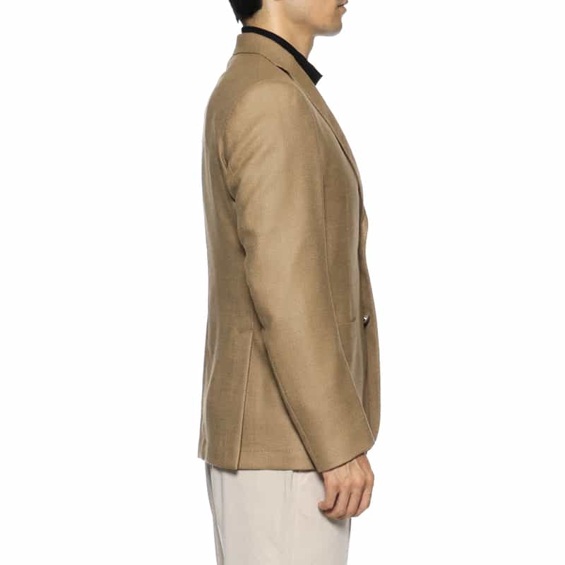 BRERAS BRERAS＜ブレラス＞ テーラードジャケット"VENEZIA" CAMEL