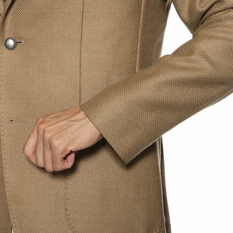 BRERAS BRERAS＜ブレラス＞ テーラードジャケット"VENEZIA" CAMEL