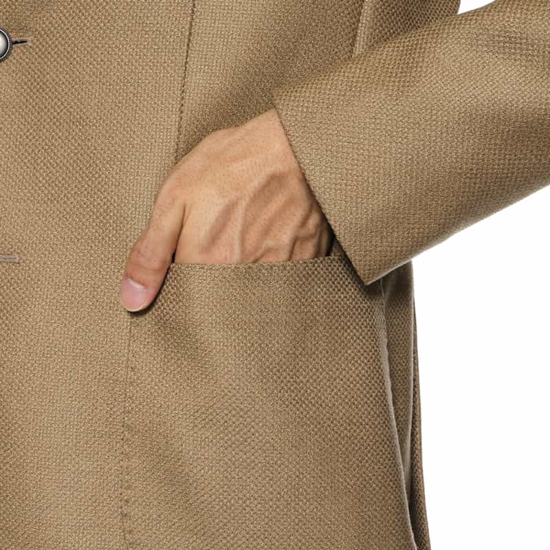 BRERAS BRERAS＜ブレラス＞ テーラードジャケット"VENEZIA" CAMEL