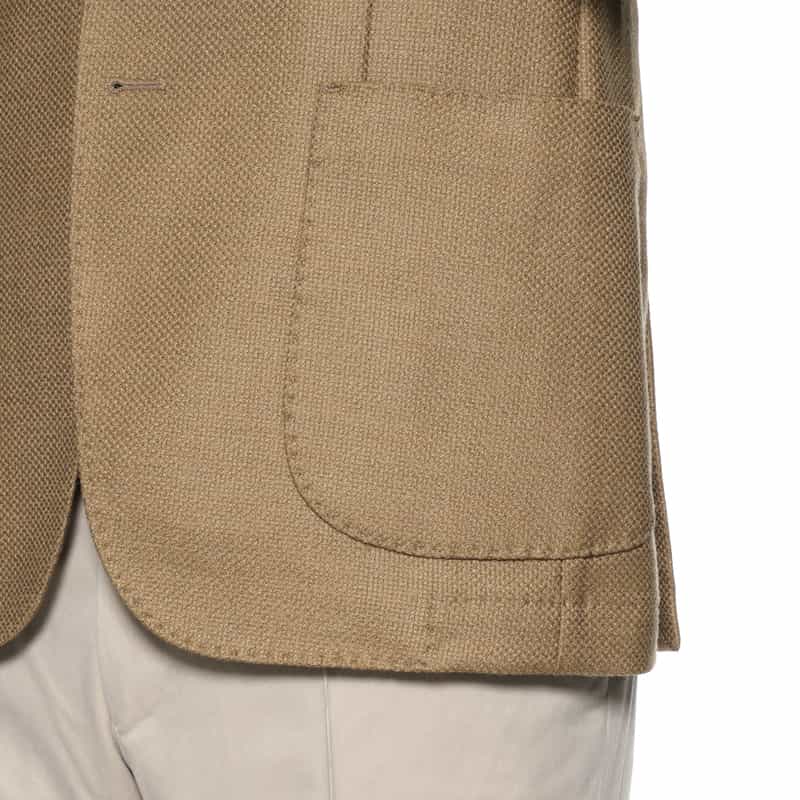 BRERAS BRERAS＜ブレラス＞ テーラードジャケット"VENEZIA" CAMEL