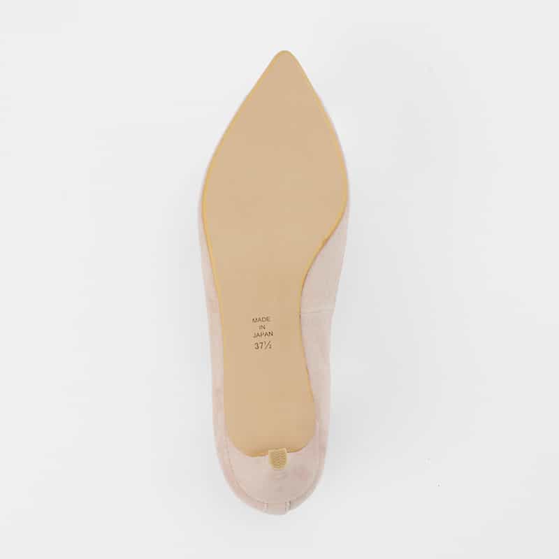 BARNEYS NEW YORK レース ポインテッドトゥパンプス PINK