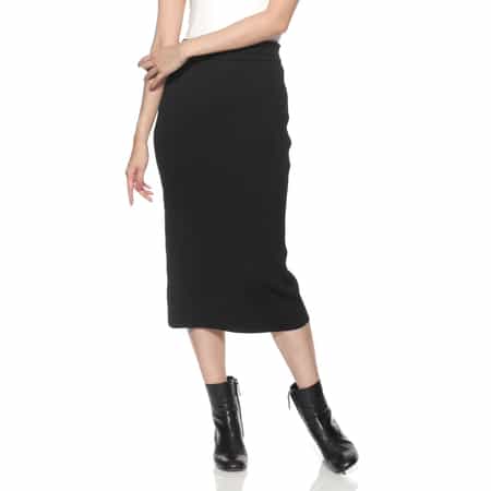 セットアップ ウォッシャブル ニットスカート