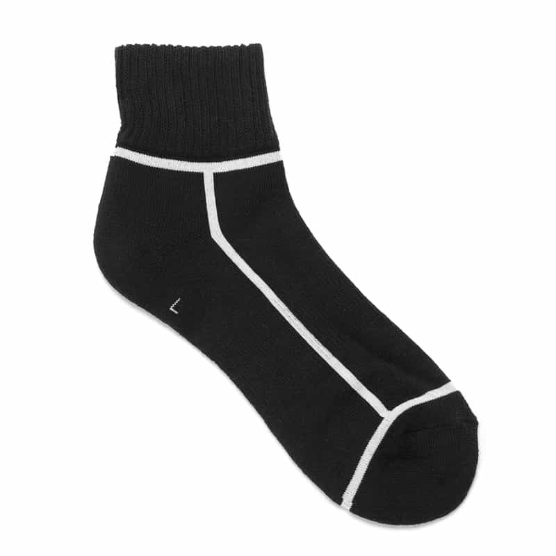 CHICSTOCKS CHICSTOCKS＜シックストックス＞ ソックス BLACK