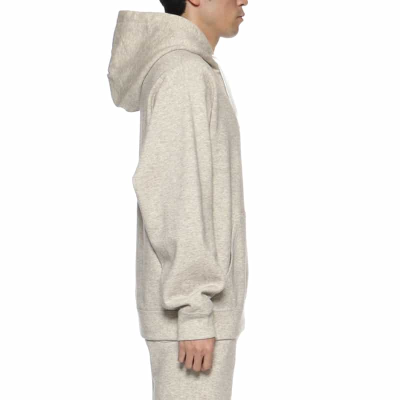 BARNEYS NEW YORK セットアップ 裏起毛スウェットフーディ BEIGE