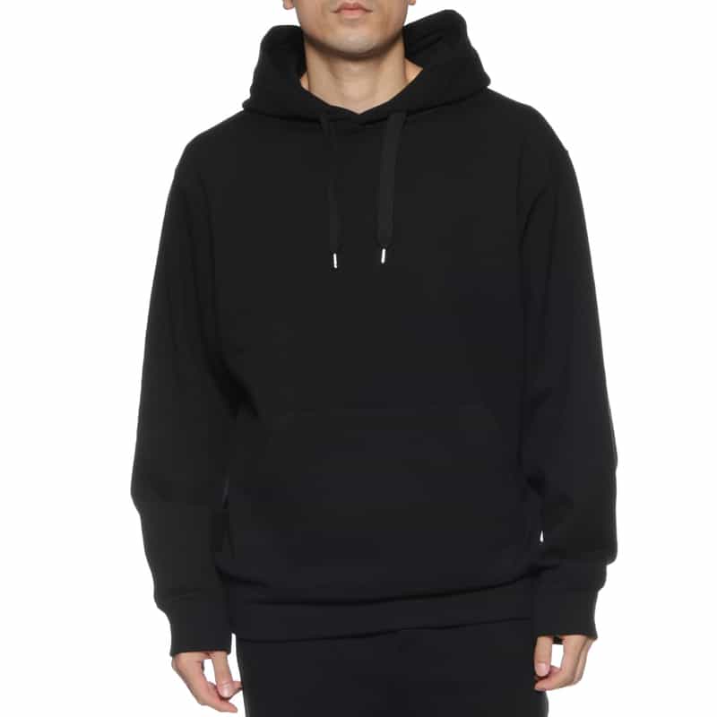 BARNEYS NEW YORK セットアップ 裏起毛スウェットフーディ BLACK