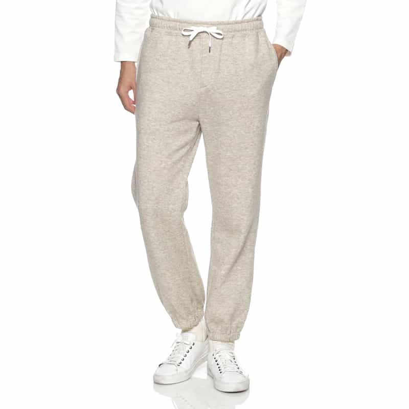 BARNEYS NEW YORK セットアップ 裏起毛スウェットパンツ BEIGE