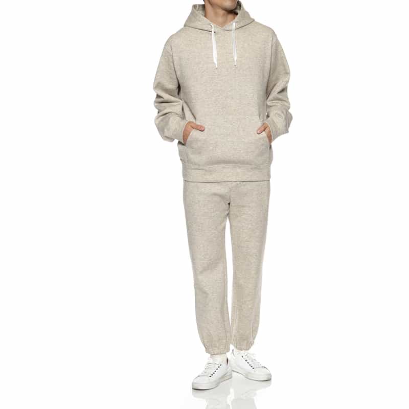 BARNEYS NEW YORK セットアップ 裏起毛スウェットパンツ BEIGE