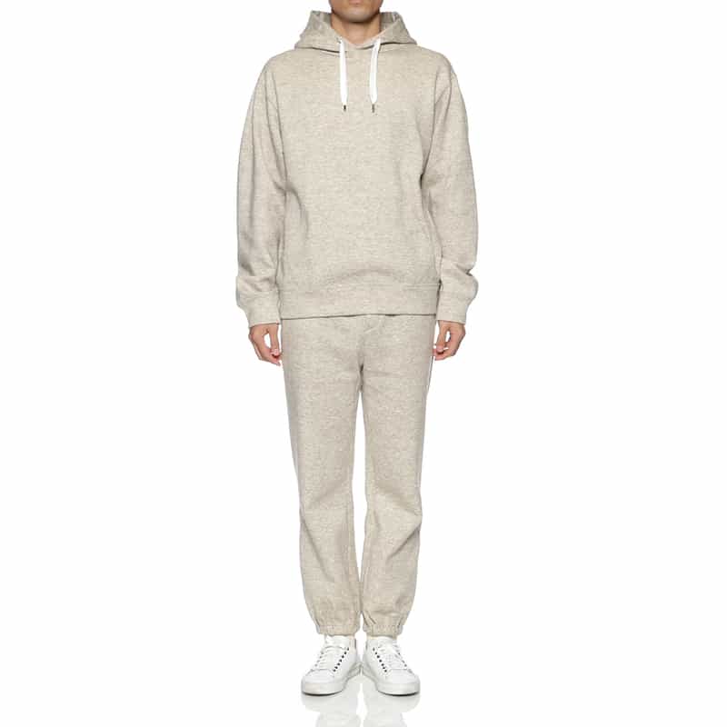 BARNEYS NEW YORK セットアップ 裏起毛スウェットパンツ BEIGE