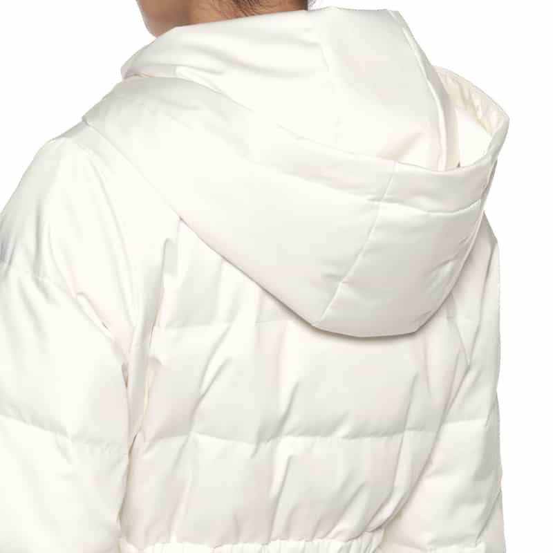 BARNEYS NEW YORK コンビネーション ダウンコート WHITE