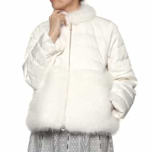 コンビネーション ショート丈ダウンジャケット