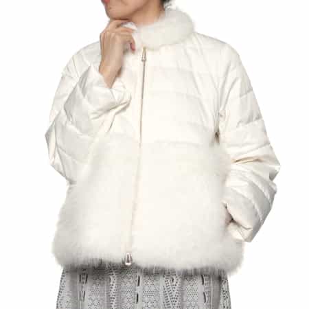 コンビネーション ショート丈ダウンジャケット