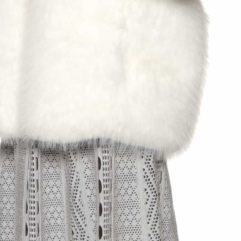 BARNEYS NEW YORK コンビネーション ショート丈ダウンジャケット WHITE