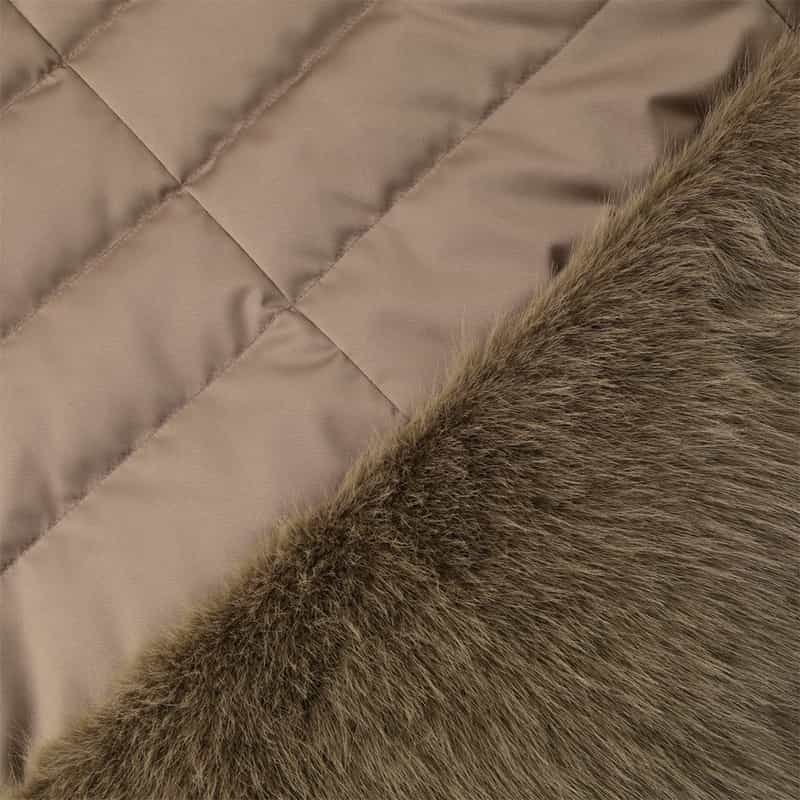 BARNEYS NEW YORK コンビネーション ショート丈ダウンジャケット BROWN