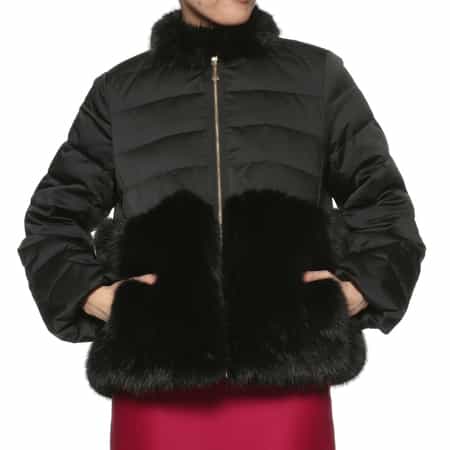 コンビネーション ショート丈ダウンジャケット