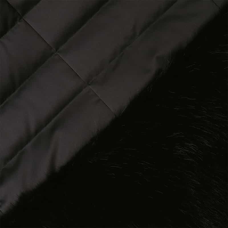 BARNEYS NEW YORK コンビネーション ショート丈ダウンジャケット BLACK