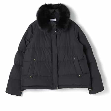 ファー付きダウンジャケット