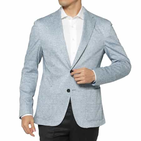 FRADI＜フラディ＞ コットンリネン素材テーラードジャケット