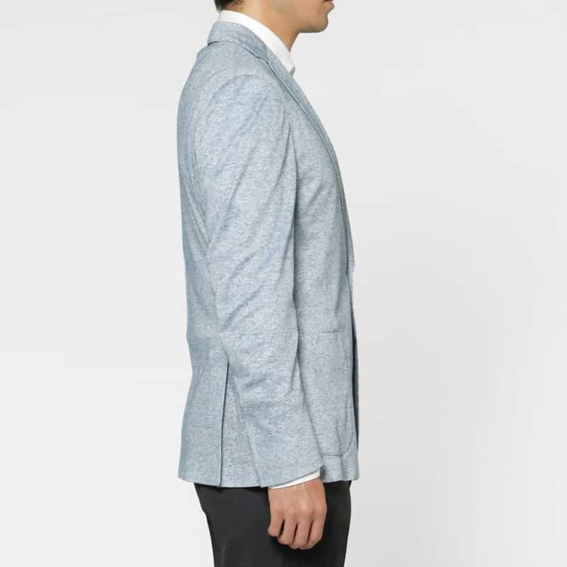 FRADI FRADI＜フラディ＞ コットンリネン素材テーラードジャケット BLUE