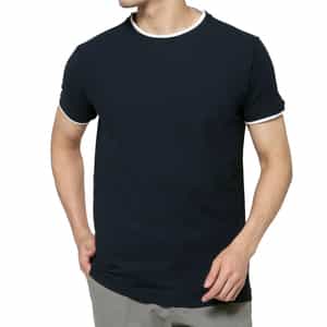 FRADI＜フラディ＞ バイカラーネックTシャツ