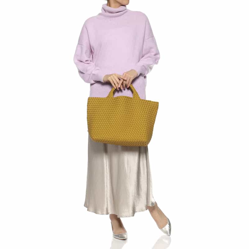 NAGHEDI NAGHEDI<ナゲディ>スモールトートバッグ “St Barths Medium Tote“ YELLOW