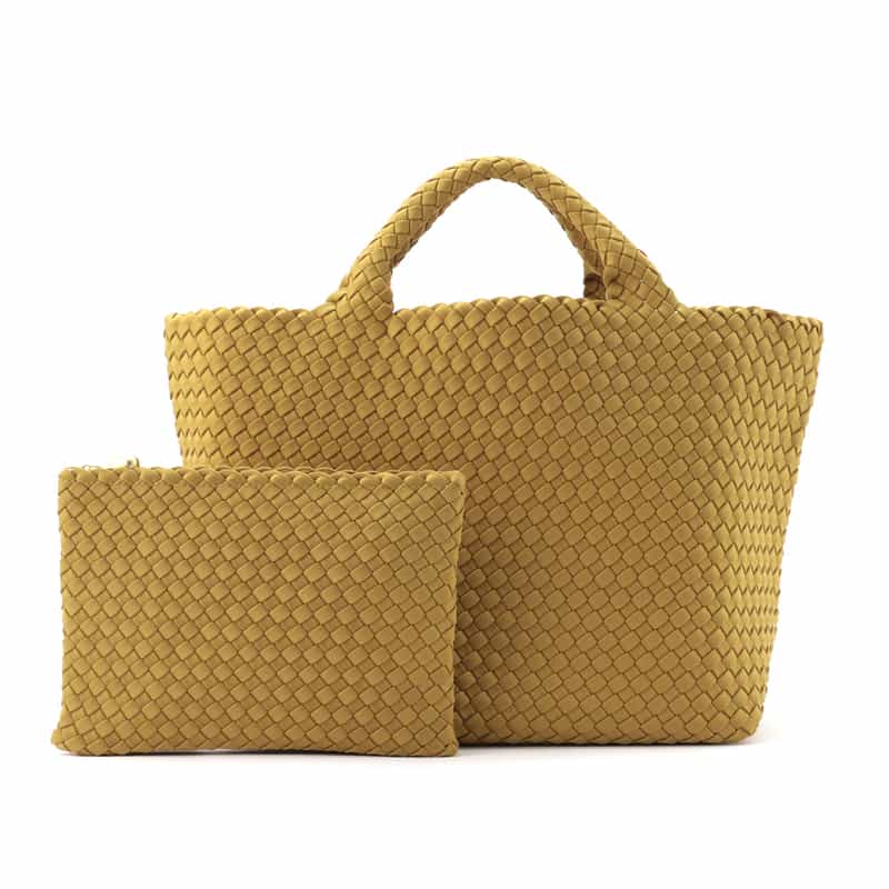 NAGHEDI NAGHEDI<ナゲディ>スモールトートバッグ “St Barths Medium Tote“ YELLOW