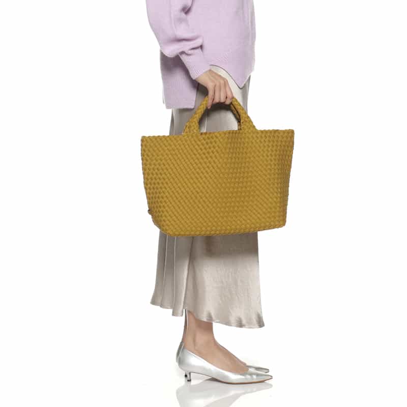 NAGHEDI NAGHEDI<ナゲディ>スモールトートバッグ “St Barths Medium Tote“ YELLOW