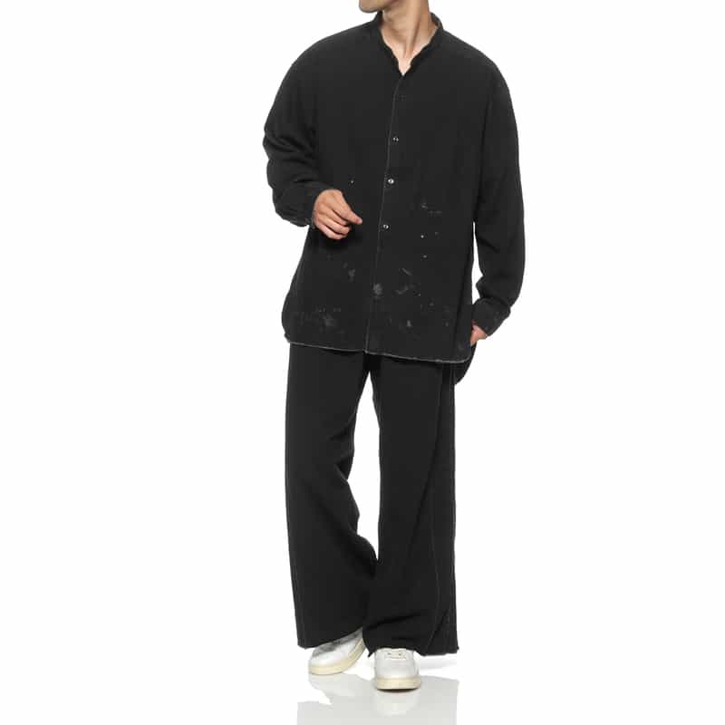 ANCELLM ANCELLM<アンセルム> バーニーズ ニューヨーク限定 スウェット素材デニムパンツ BLACK