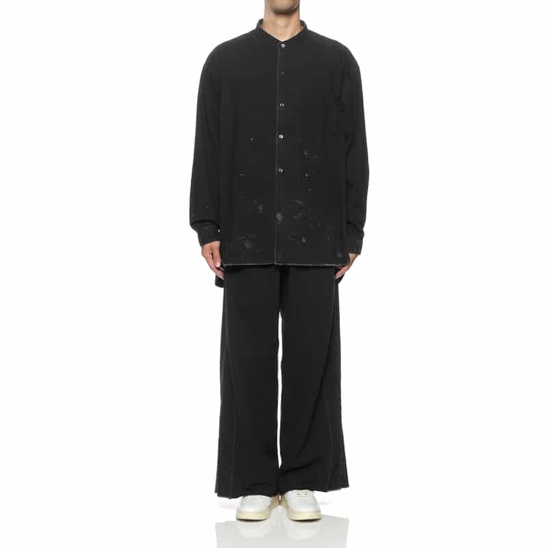 ANCELLM ANCELLM<アンセルム> バーニーズ ニューヨーク限定 スウェット素材デニムパンツ BLACK