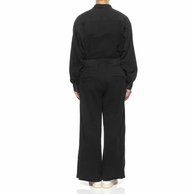 ANCELLM ANCELLM<アンセルム> バーニーズ ニューヨーク限定 スウェット素材デニムパンツ BLACK