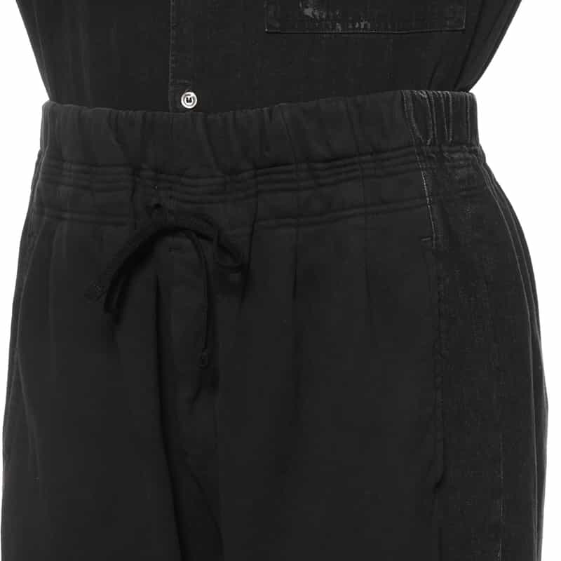 ANCELLM ANCELLM<アンセルム> バーニーズ ニューヨーク限定 スウェット素材デニムパンツ BLACK