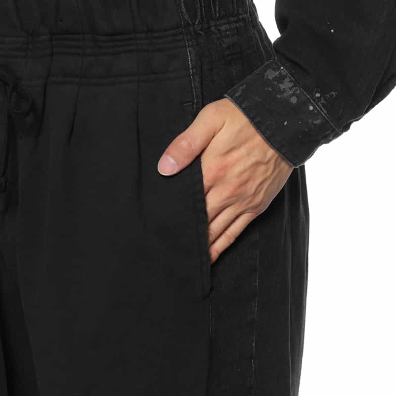 ANCELLM ANCELLM<アンセルム> バーニーズ ニューヨーク限定 スウェット素材デニムパンツ BLACK